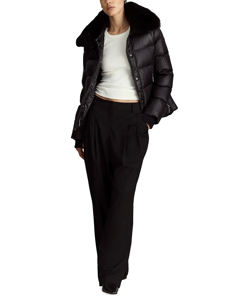 Vera Down Shearling Jacket
