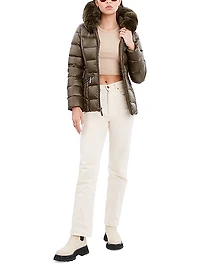 Nikki Hooded Down Puffer Jacket