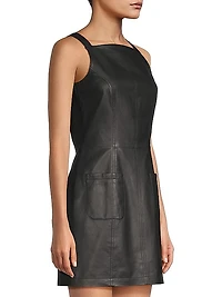 Leather Minidress
