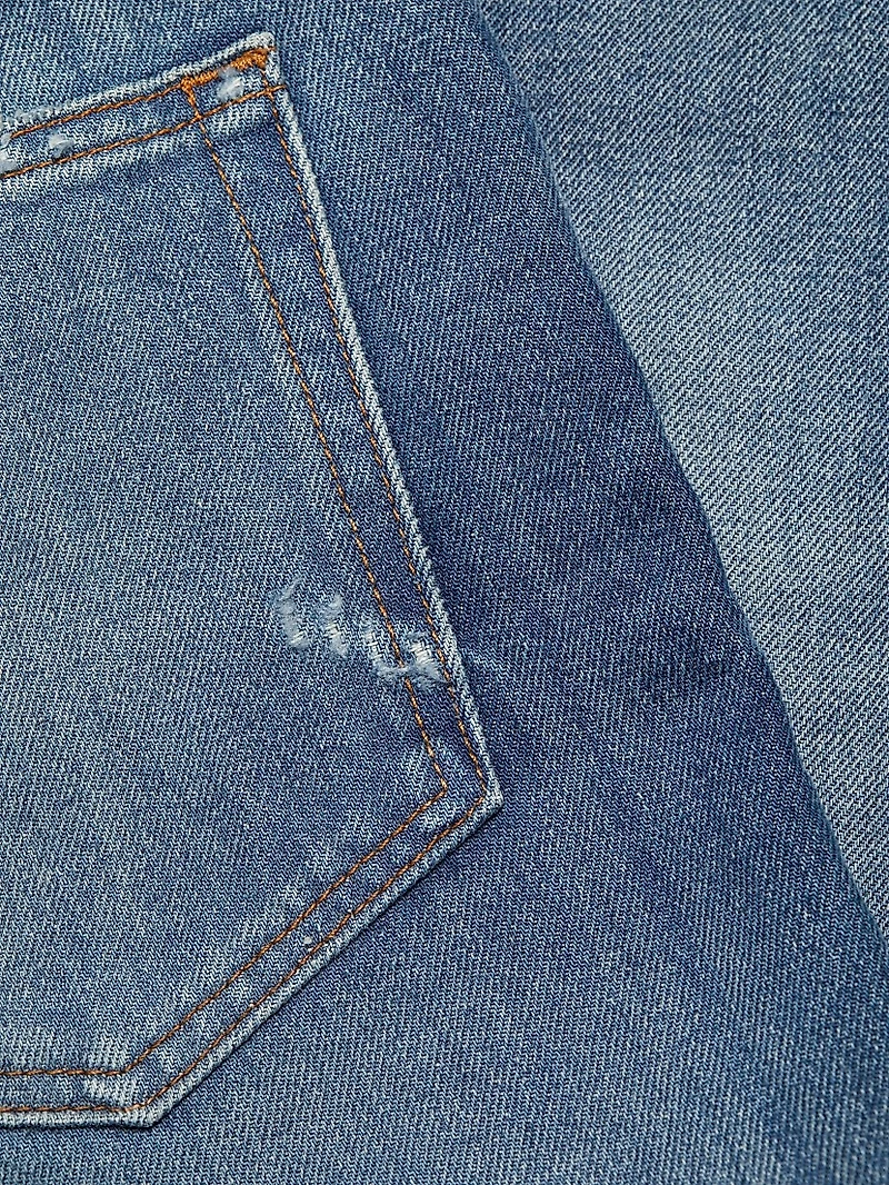 Low-Rise Straight-Leg Jeans