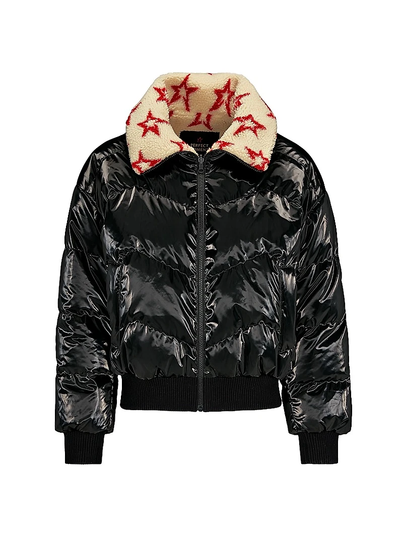 Reversible Sherpa Down Puffer Jacket