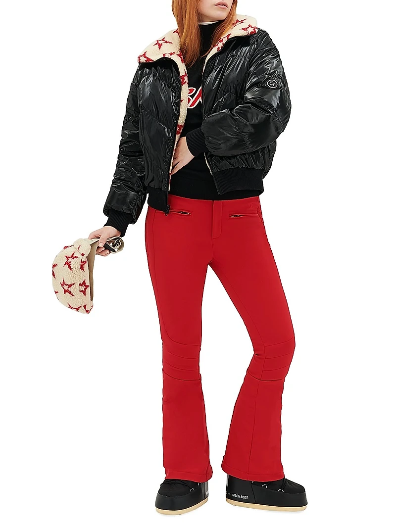 Reversible Sherpa Down Puffer Jacket