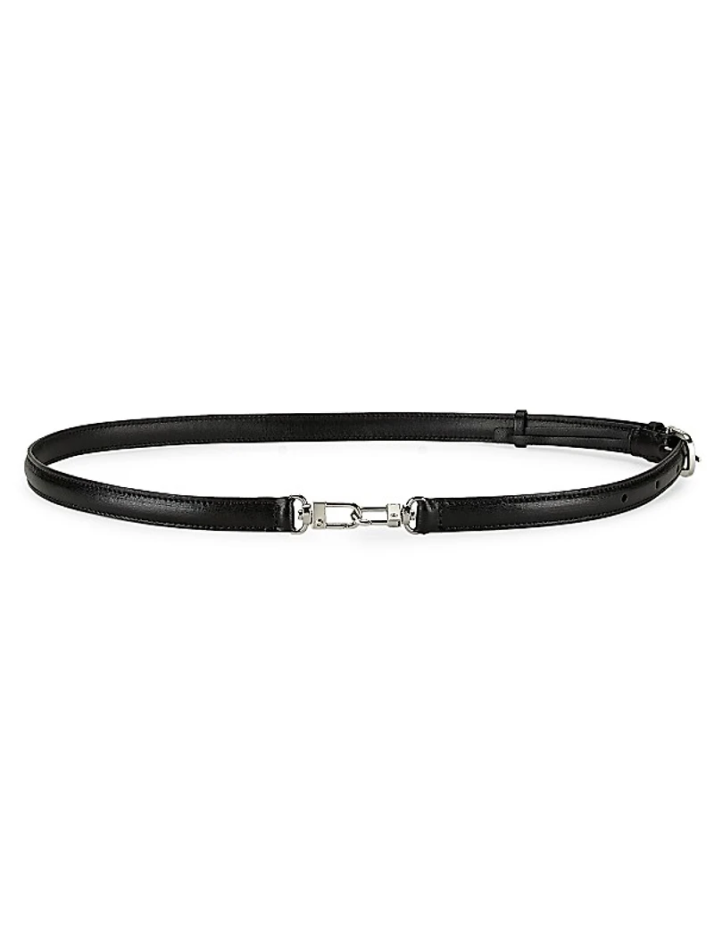 Skinny Leather Belt