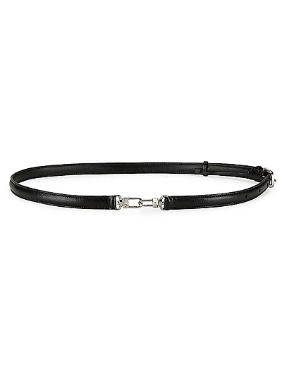 Skinny Leather Belt