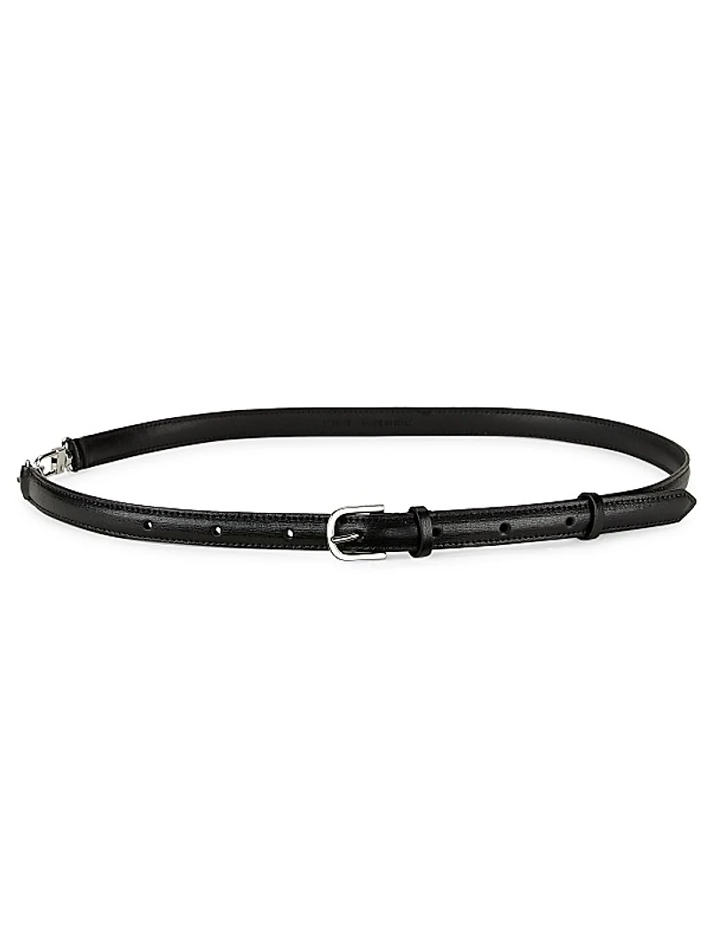 Skinny Leather Belt