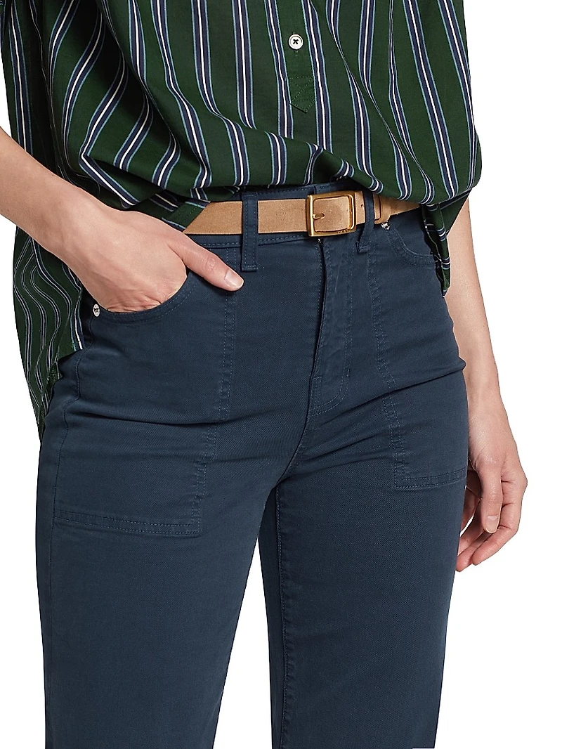 Crosbie Cotton Wide-Leg Pants