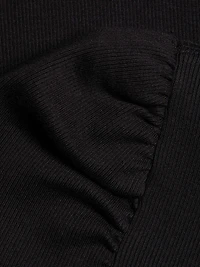 Britney Cotton Puff-Sleeve Top