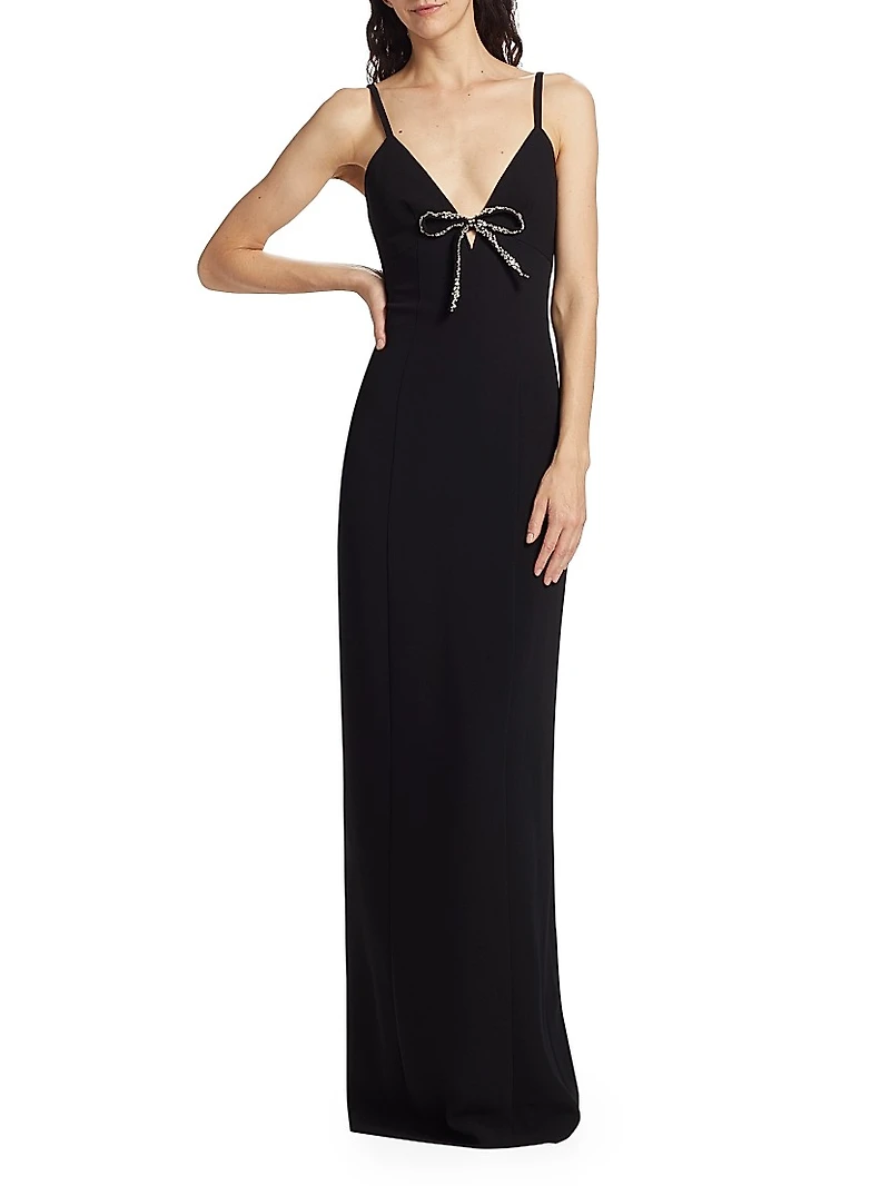 Adele Embellished Bow Gown