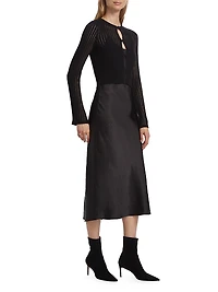 Fay Cardigan & Sweater Two-Piece Set