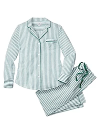 Ticking Pajama Set