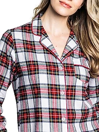 Balmoral Plaid Cotton Pajama Set
