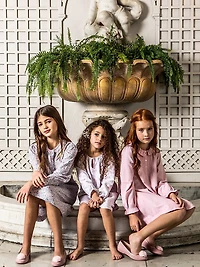 Baby Girl, Little Girl's & Flannel Victoria Nightgown