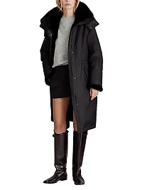 Vancouver Faux-Shearling-Trimmed Parka