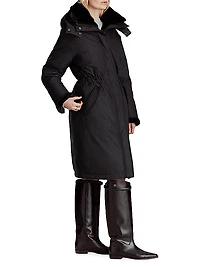 Vancouver Faux-Shearling-Trimmed Parka