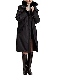 Vancouver Faux-Shearling-Trimmed Parka