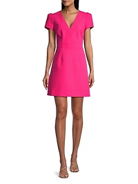 Atalie Short-Sleeve Minidress
