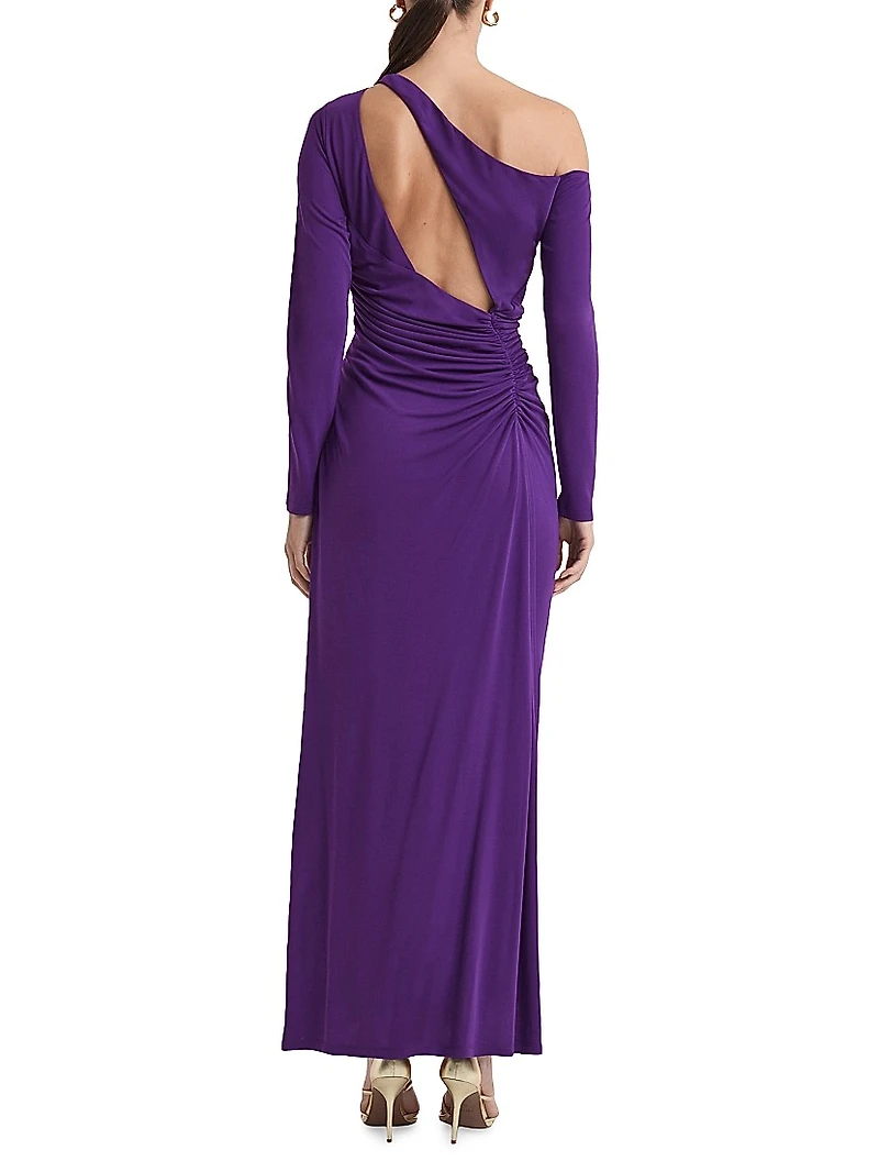 Delphine One-Shoulder Maxi Dress