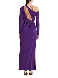 Delphine One-Shoulder Maxi Dress