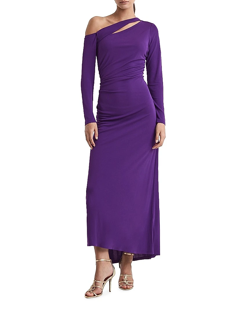 Delphine One-Shoulder Maxi Dress