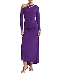 Delphine One-Shoulder Maxi Dress