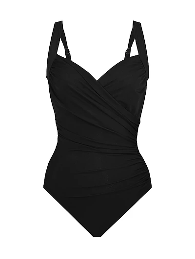DDD Styles Sanibel Ruched One-Piece Swimsuit