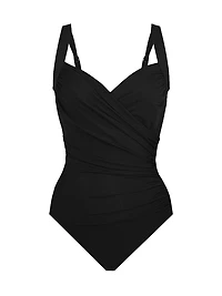 DDD Styles Sanibel Ruched One-Piece Swimsuit