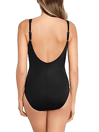 DDD Styles Sanibel Ruched One-Piece Swimsuit