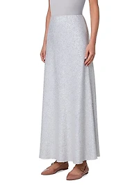 Sequined A-Line Maxi-Skirt
