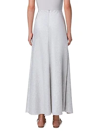 Sequined A-Line Maxi-Skirt