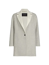 Two-Tone Cashmere Jacket