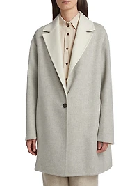 Two-Tone Cashmere Jacket