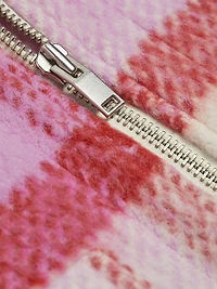 Ophelia Wool-Blend Plaid Shirt Jacket