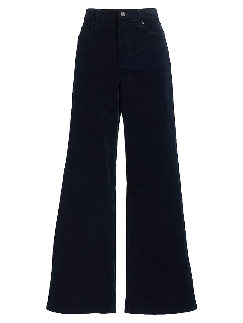 Le Palazzo High-Rise Wide-Leg Jeans