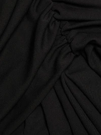 Ronaldo Ruched Jersey Drape Minidress