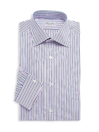 Pinstriped Dress Shirt