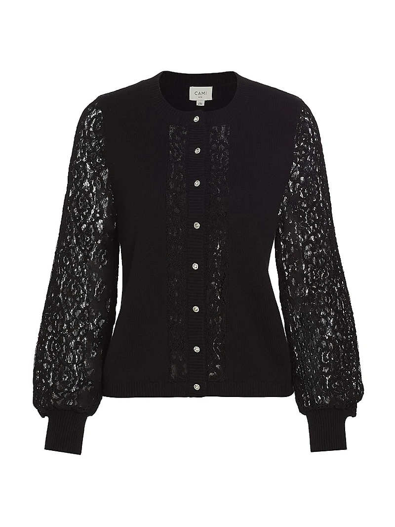 Lita Open-Knit Cardigan