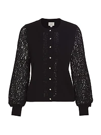 Lita Open-Knit Cardigan