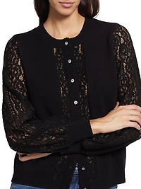 Lita Open-Knit Cardigan