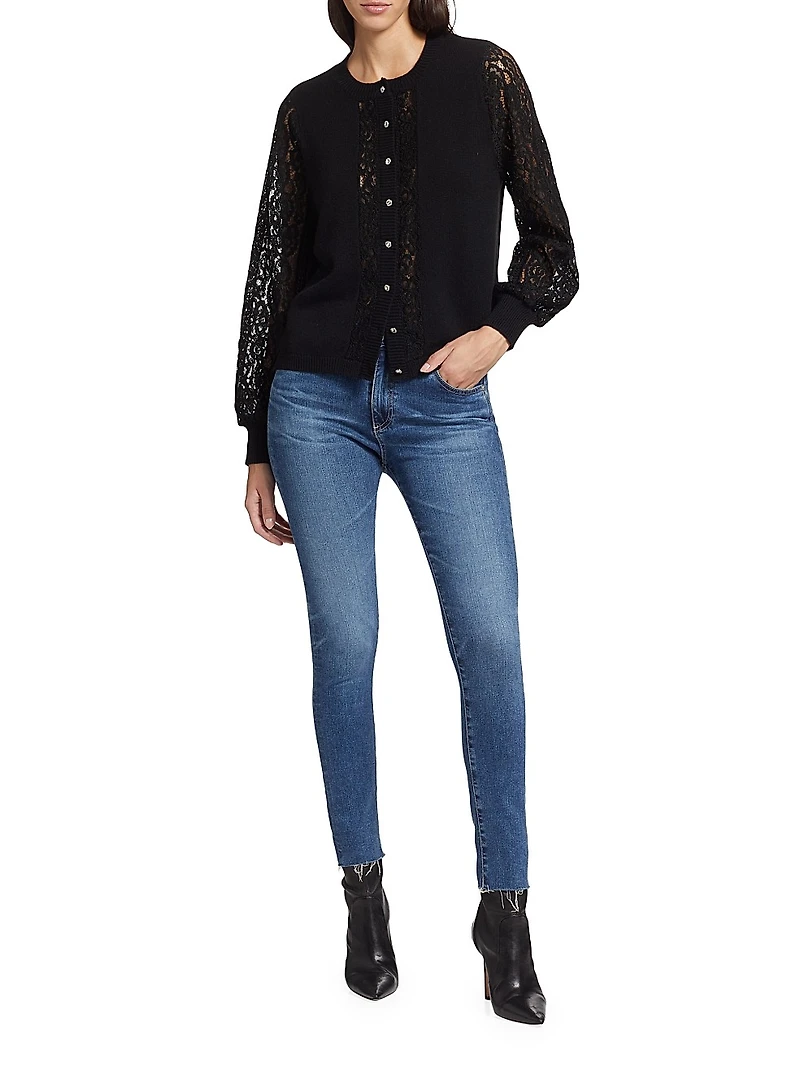 Lita Open-Knit Cardigan