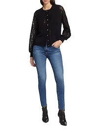 Lita Open-Knit Cardigan