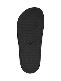 Slide Flat Sandals Rubber