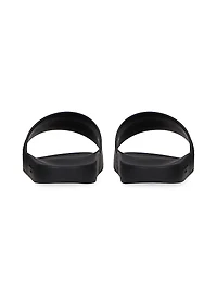 Slide Flat Sandals Rubber