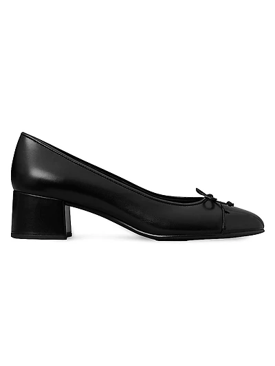 44.5MM Cap Toe Ballet Pumps