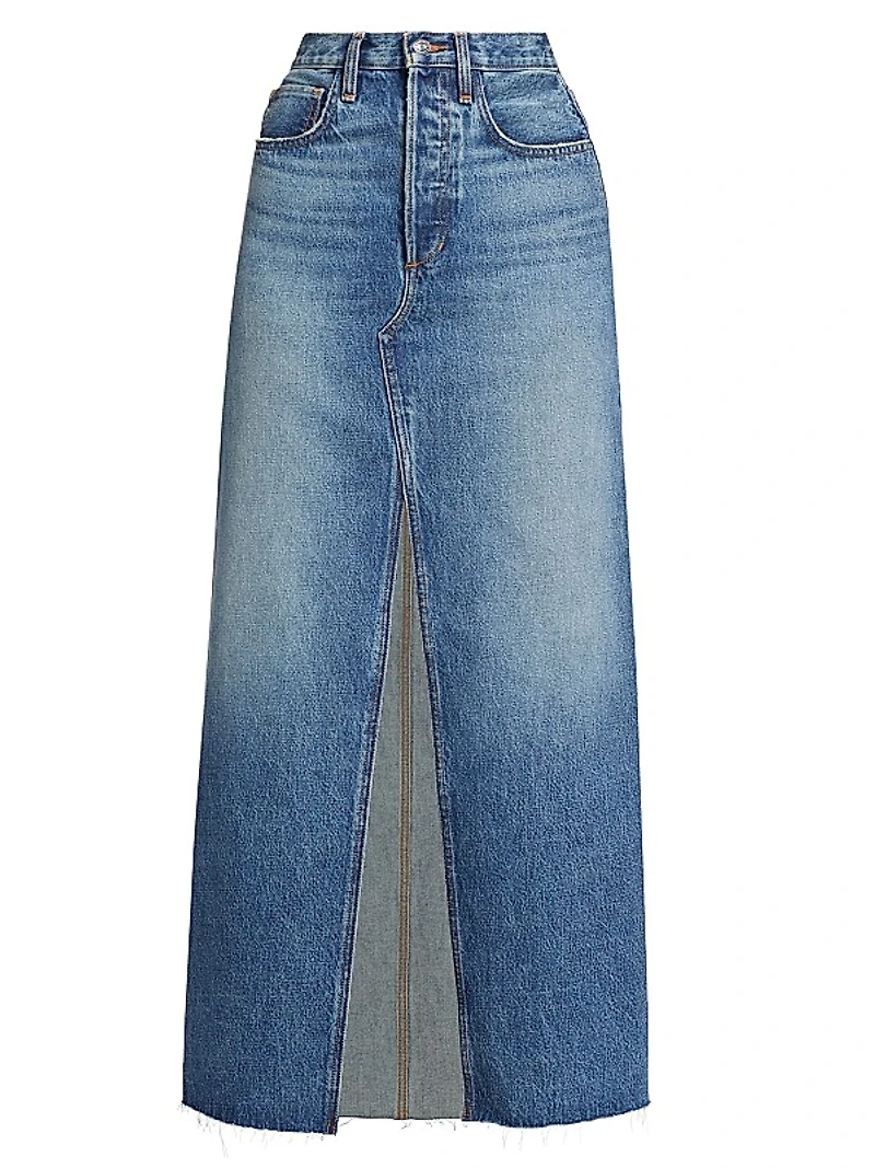 Sadie Denim Maxi Skirt