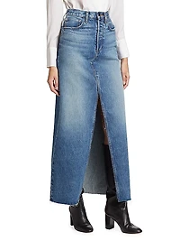 Sadie Denim Maxi Skirt