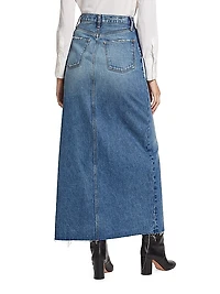 Sadie Denim Maxi Skirt