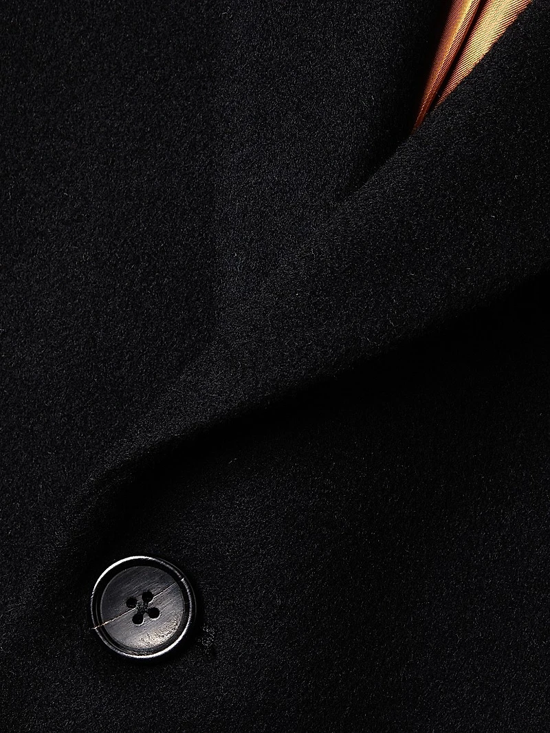 Sutton Wool Single-Breasted Coat