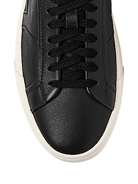 Leather Low-Top Sneakers