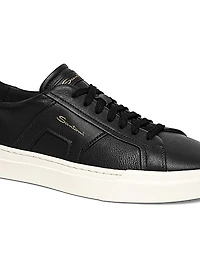 Leather Low-Top Sneakers