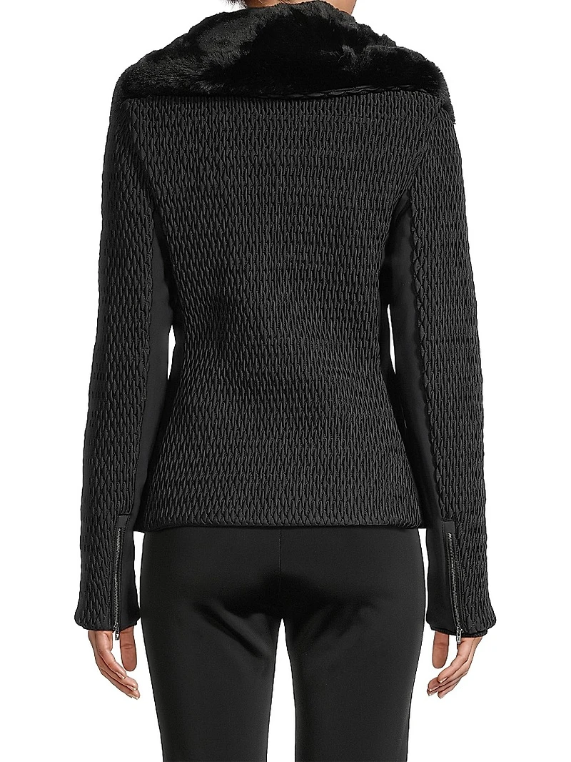 Montana Thindow Faux Fur-Trimmed Puffer Jacket